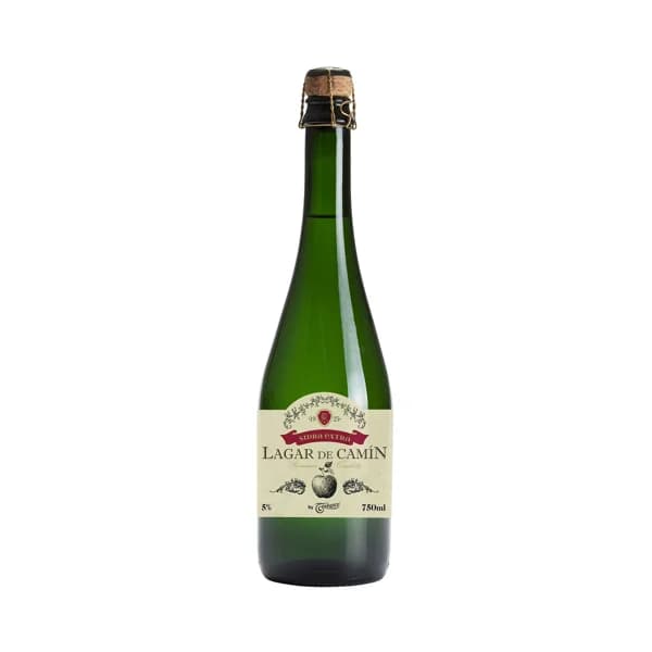 LAGAR DE CAMÍN Sidra espumosa de categoria extra botella 75 cl. - 1 ud - Imagen del producto en Findit