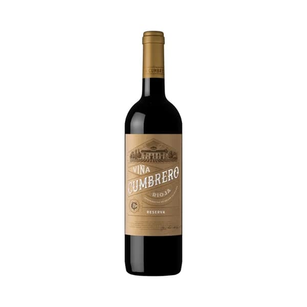 VIÑA CUMBRERO  Vinto tinto de reserva con D.O. Ca. Rioja botella 75 cl. - 1 ud - Imagen del producto en Findit