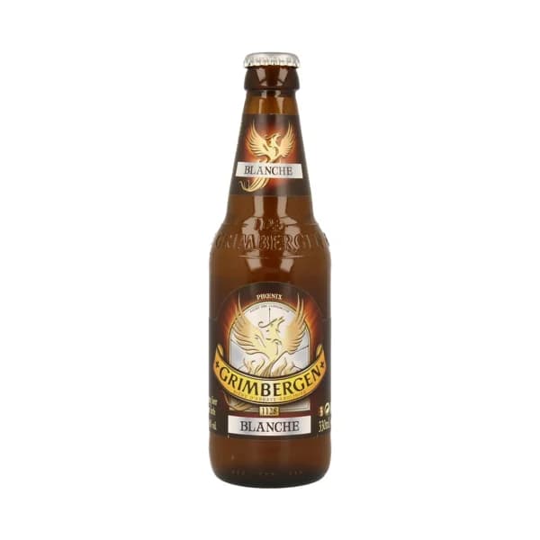 GRIMBERGEN BLANCHE Cerveza belga de trigo botella 33 cl. - 0.33 l - Imagen del producto en Findit