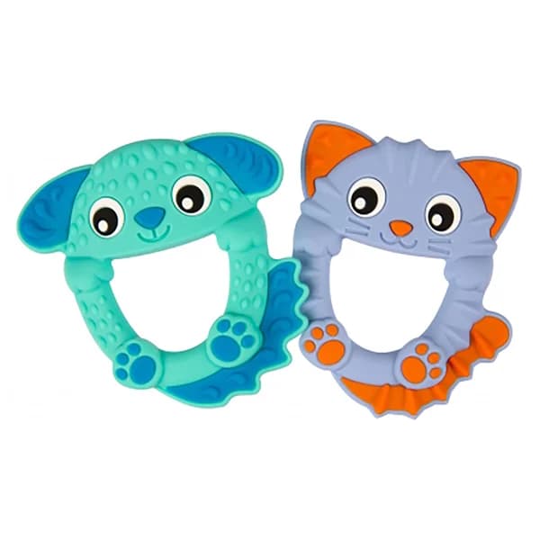 2 Mordedores de silicona, PLAYGRO. - 1 ud - Imagen del producto en Findit