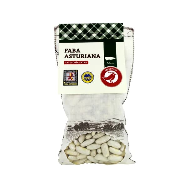 PRODUCTO ALCAMPO Alubia blanca Indicación Geográfica protegida Faba Asturiana PRODUCTO ALCAMPO 500 g. - 0.5 kg - Imagen del producto en Findit