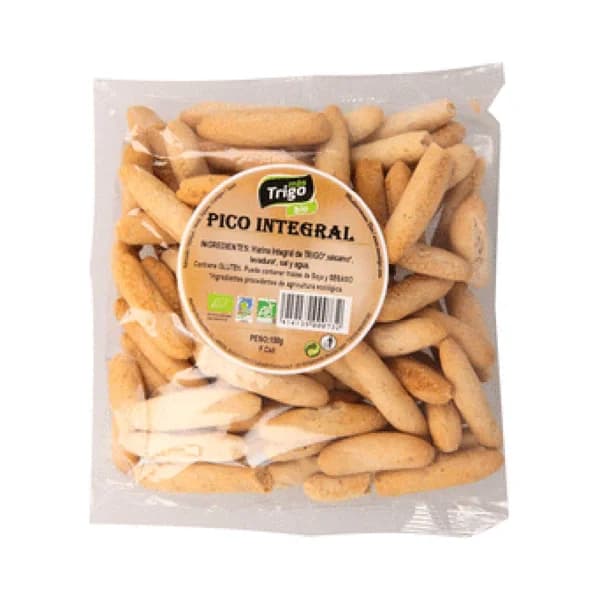 MÁS TRIGO Picos integral ecológico 150 g. - 0.15 kg - Imagen del producto en Findit