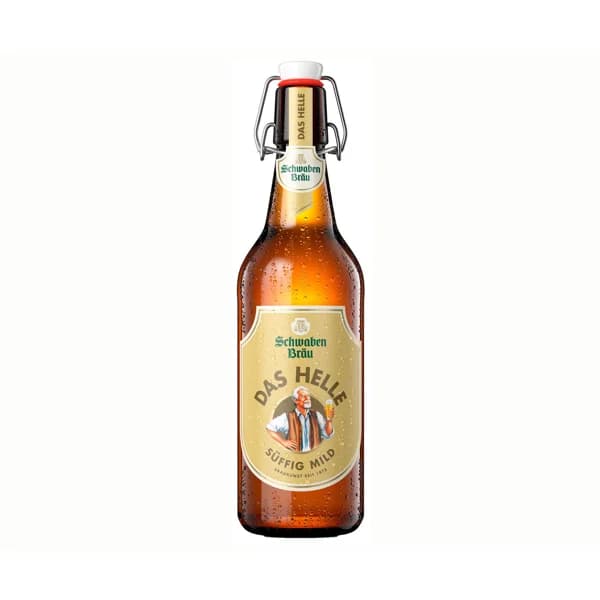 SCHWABEN Cerveza alemana rubia botella 50 cl. - 0.5 l - Imagen del producto en Findit