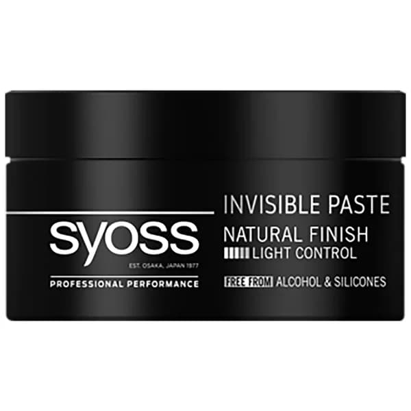 SYOSS Cera para peinado con acabado natural y fijación suave SYOOS Invisible paste 150 ml. - 0.1 l - Imagen del producto en Findit