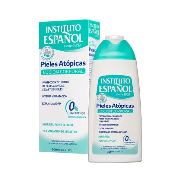 INSTITUTO ESPAÑOL Loicón corporal hidratante y regenerante especial pieles atópicas, secas y sensibles INSTITUTO ESPAÑOL 300 ml. - 0.3 l - Imagen del producto en Findit