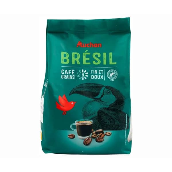 PRODUCTO ALCAMPO Café grano origen Brasil 500 gr. - 0.5 kg - Imagen del producto en Findit