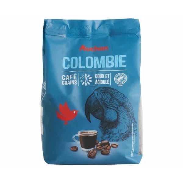 PRODUCTO ALCAMPO Café en grano origen Colombia 500 gr. - 0.5 kg - Imagen del producto en Findit