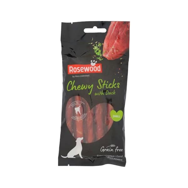 ROSEWOOD Snack sticks para perro masticable de pato 100 gr. - 0.1 kg - Imagen del producto en Findit