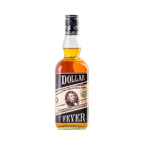 DOLLAR FEVER Bourbon whiskey elaborado en España botella 70 cl. - 0.7 l - Imagen del producto en Findit