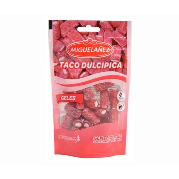 MIGUELAÑEZ Gominola taco dulcipica 70 gr. - 0.07 kg - Imagen del producto en Findit