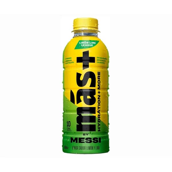 DAMM Bebida deportivas más+ Messi limón lima 500 ml. - 0.5 l - Imagen del producto en Findit