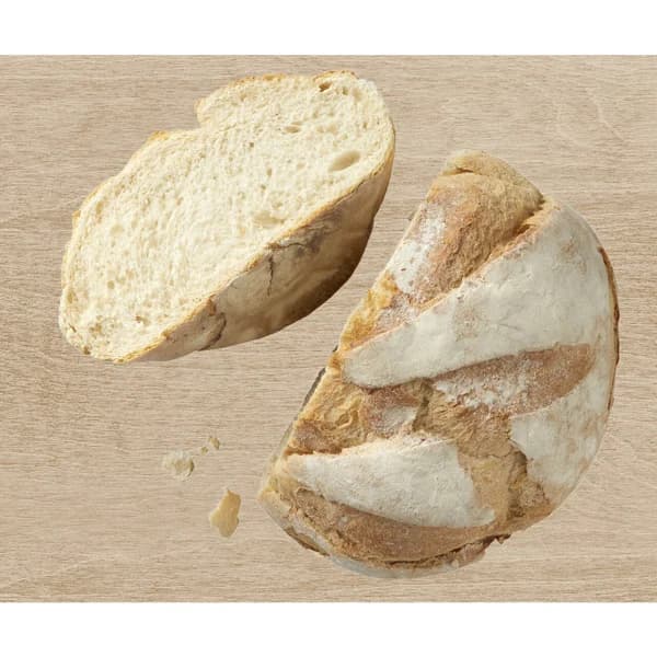 Hogaza de pan con masa madre de Fabricación Propia 400 g. - 0.4 kg - Imagen del producto en Findit