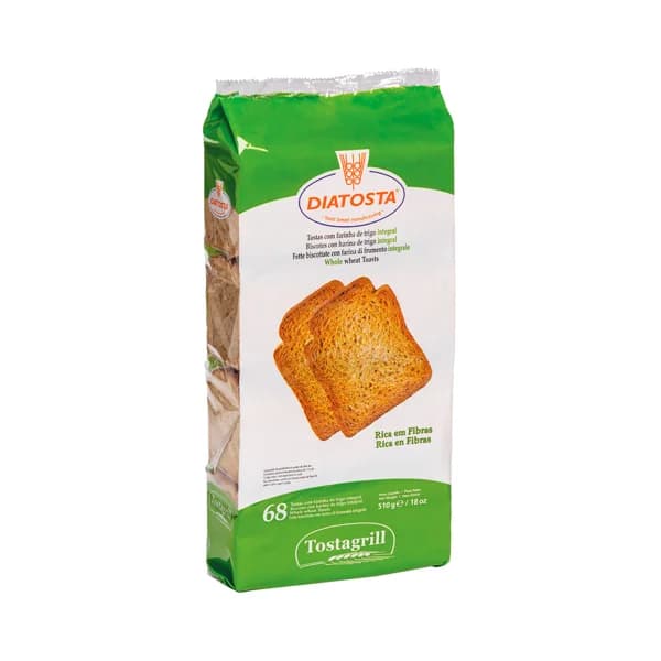 TOSTAGRILL Bisccottes integrales 68 uds. 510 g. - 0.51 kg - Imagen del producto en Findit
