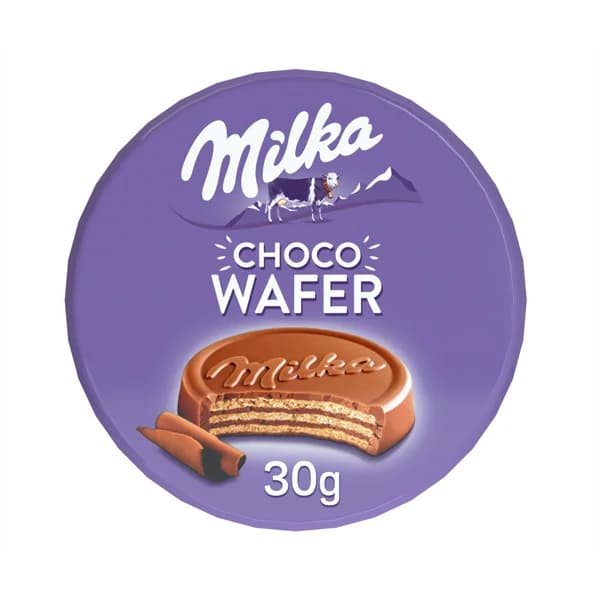 MILKA Galleta wafer chocolate milka 1 ud 30 g. - 1 ud - Imagen del producto en Findit