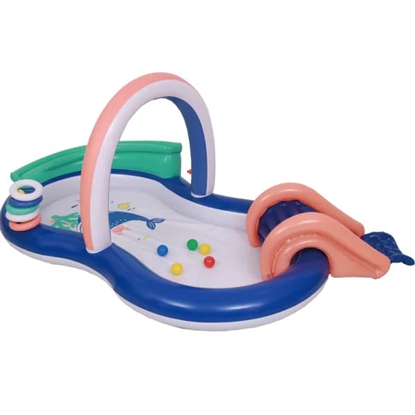 Centro de juego hinchable 220x122x104cm ONE TWO FUN ALCAMPO. - 1 ud - Imagen del producto en Findit