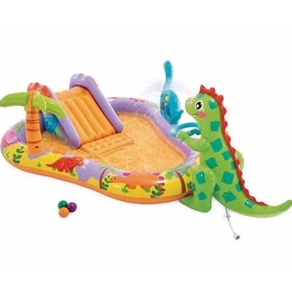 Dino park centro de juego hinchable 201x157x69cm, INTEX. - 1 ud - Imagen del producto en Findit