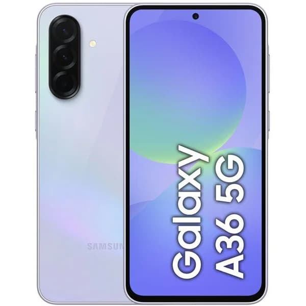 Smartphone libre violeta 8+256 GB, Galaxy A36 5G SAMSUNG - 36 ud - Imagen del producto en Findit
