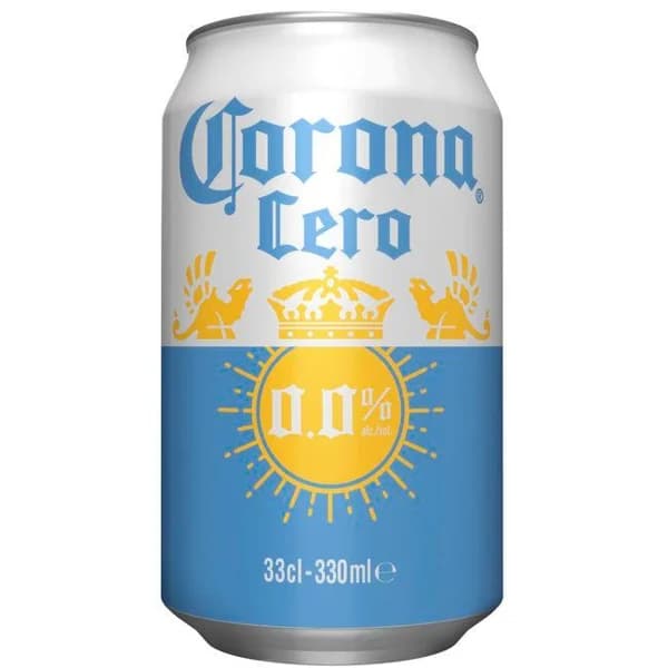 Cerveza 0,0% CORONA, lata 33 cl - 0.33 l - Imagen del producto en Findit