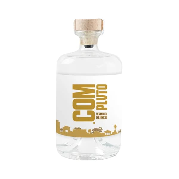 COMPLVTO Vermouth blanco, elaborado y embotellado en la Comunidad de Madrid COMPLVTO botella de 75 cl - 0.75 l - Imagen del producto en Findit