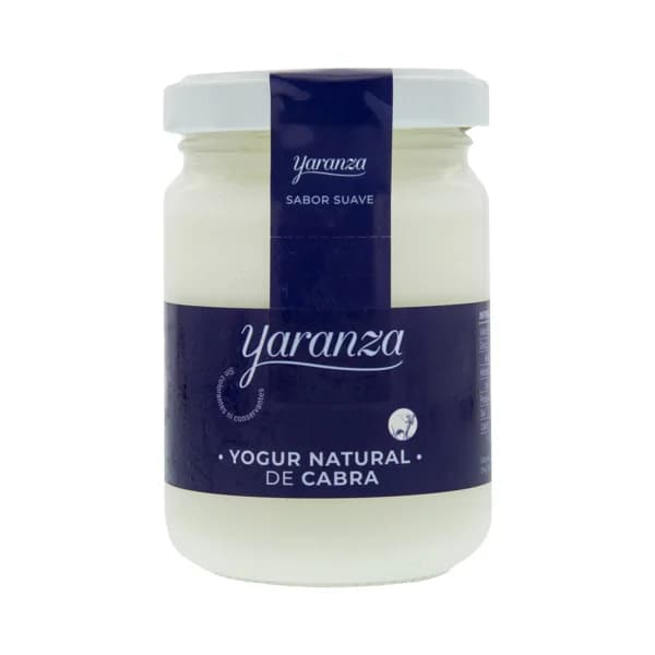 YARANZA Yogur natural artesanal de leche de cabra, con sabor suave 140 g. - 0.14 kg - Imagen del producto en Findit