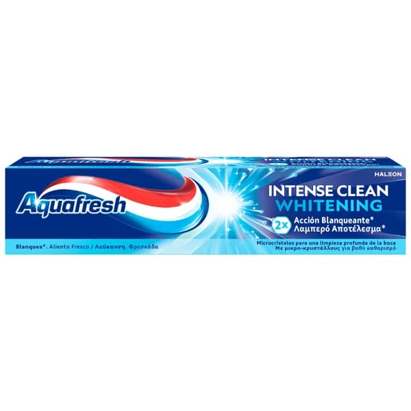 AQUAFRESH Intense clean whitening Pasta de dientes con doble acción blanqueante 75 ml. - 0.08 l - Imagen del producto en Findit