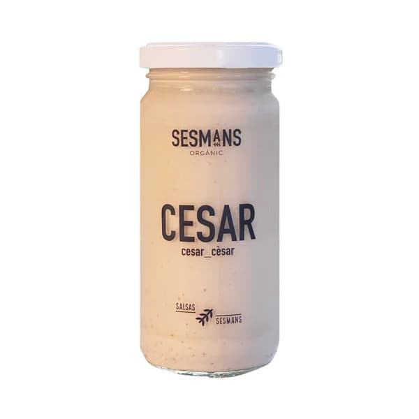 SESMANS ORGANIC Salsa césar bio 240 ml. - 0.24 l - Imagen del producto en Findit