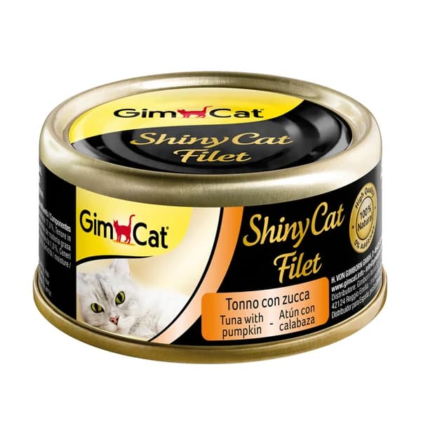 GIM CAT Alimento húmedo gatos atún con calabaza GIM CAT 70 g. - 0.07 kg - Imagen del producto en Findit