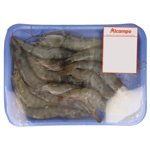 Langostinos crudos calibre 30/40 - 1 ud - Imagen del producto en Findit
