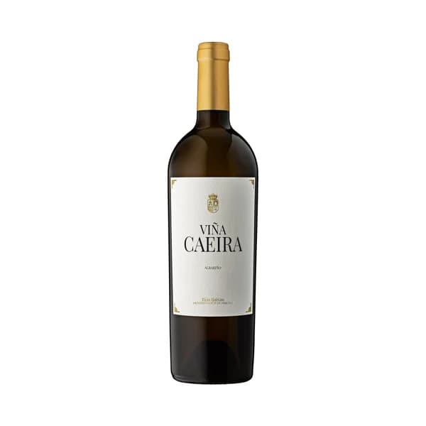 VIÑA CAEIRA Vino blanco con D.O. Rías Baixas botella 75 cl. - 1 ud - Imagen del producto en Findit