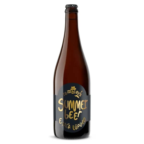 Cerveza artesana extra lúpulo Ramblers de Dia botella 75 cl - 1.05 l - Imagen del producto en Findit