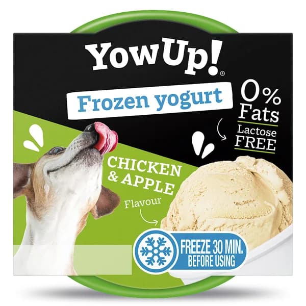 Yogur helado sabor chicken apple Yow up tarrina 110 g - 1 ud - Imagen del producto en Findit