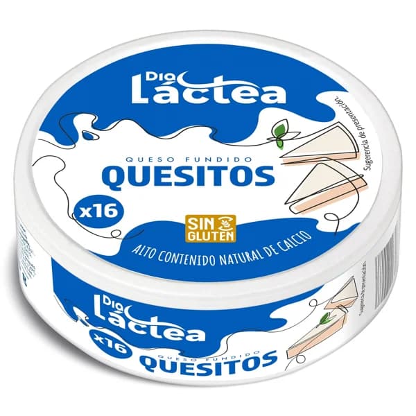 Queso fundido en porciones Dia Láctea caja 250 g - 0.25 kg - Imagen del producto en Findit