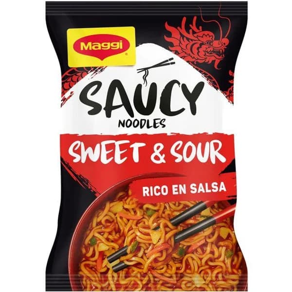Noodles sweet&sour MAGGI, paquete 128 g - 0.13 kg - Imagen del producto en Findit