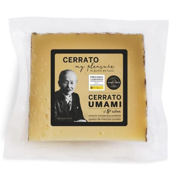 Queso curado Umami CERRATO, cuña 300 g - 0.3 kg - Imagen del producto en Findit