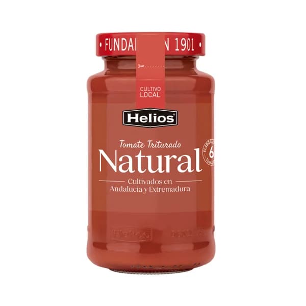 HELIOS Tomate natural triturado 570 g. - 0.57 kg - Imagen del producto en Findit