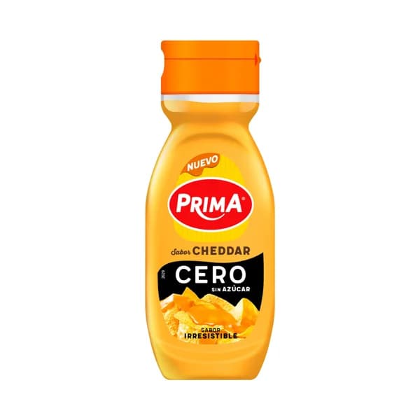 PRIMA Salsa cheddar sin azucares añadidos 260 g. - 0.26 kg - Imagen del producto en Findit