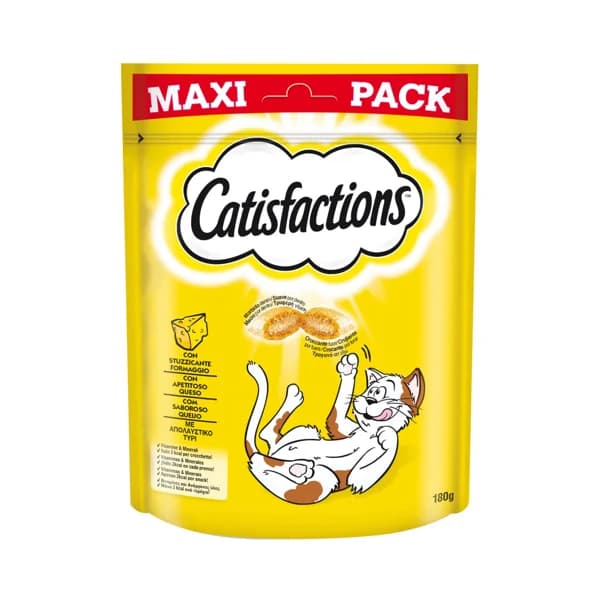 CATISFACTIONS Snacks de queso CATISFACTIONS 180 g. - 0.18 kg - Imagen del producto en Findit