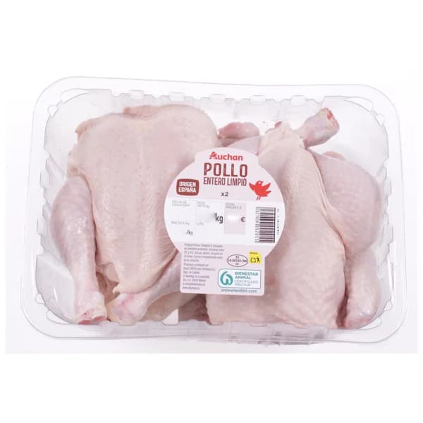 AUCHAN Pollo x 2 uds. Producto Alcampo - 1 ud - Imagen del producto en Findit