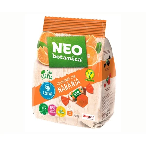 EL NEO Golosina con stevia naranja - 0.15 kg - Imagen del producto en Findit