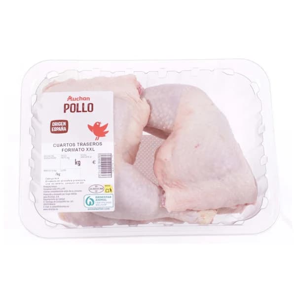 AUCHAN Cuarto trasero pollo XXL. Producto Alcampo - 1 ud - Imagen del producto en Findit