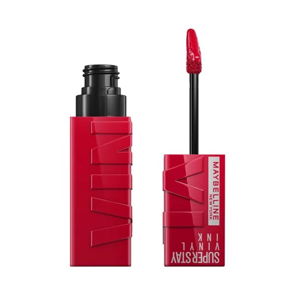 MAYBELLINE Superstay vinyl ink  tono 050 Wicked Lápiz de labios en tinta líquida con acabado efecto vinilo. - 1 ud - Imagen del producto en Findit