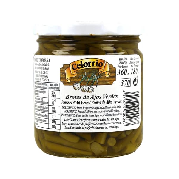 CELORRIO Brotes de ajo 180 g. - 0.18 kg - Imagen del producto en Findit