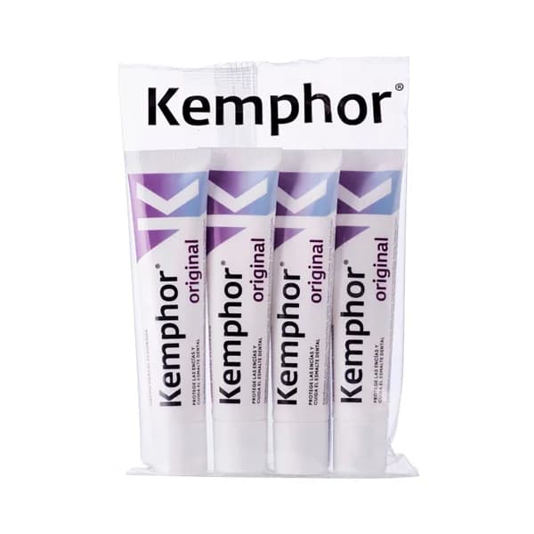 KEMPHOR Original Pasta de dientes protectora de encías y esmalte dental 4 x 25 ml. - 0.1 l - Imagen del producto en Findit