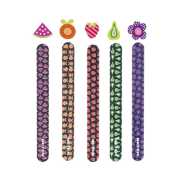 BETER Lima de uñas de fibra de vidrio decorada de 17.5 cm BETER - 1 ud - Imagen del producto en Findit