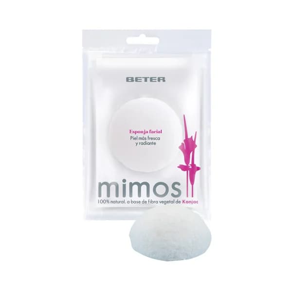 BETER Mimos Esponja facial Konjac. - 1 ud - Imagen del producto en Findit