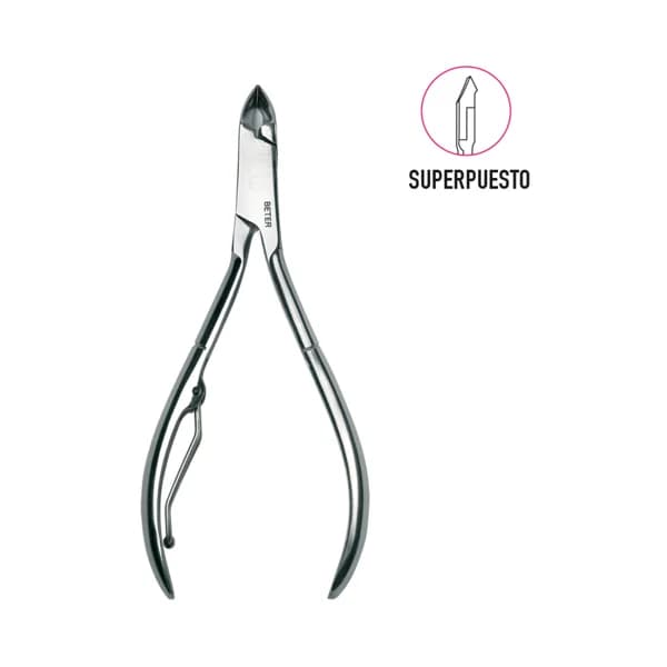 BETER Alicate de manicura de 10 cm, para el corte de cutículas BETER. - 1 ud - Imagen del producto en Findit