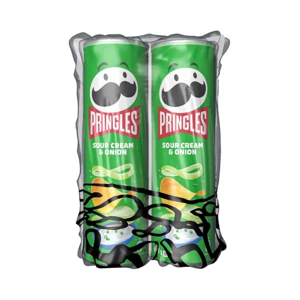 PRINGLES Sour cream & onion Patatas con forma de teja 2 x 165 g. - 0.33 kg - Imagen del producto en Findit