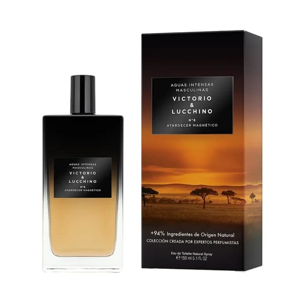 VITORIO & LUCCHINO Eau de toilette para hombre con vaporizador en spray VITORIO & LUCCHINO Nº 8 atardecer magnético 150 ml. - 0.15 l - Imagen del producto en Findit