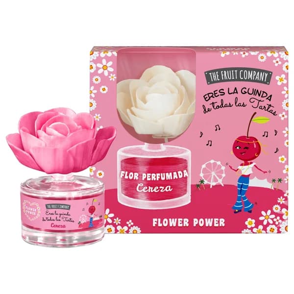 THE FRUIT COMPANY Flor difusora perfumada con aroma a cereza 50 ml. - 0.05 l - Imagen del producto en Findit