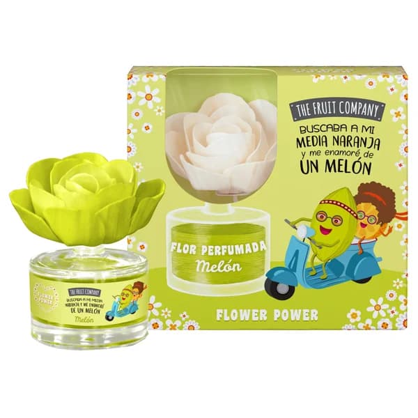 THE FRUIT COMPANY Flor difusora perfumada con aroma a melón 50 ml. - 0.05 l - Imagen del producto en Findit